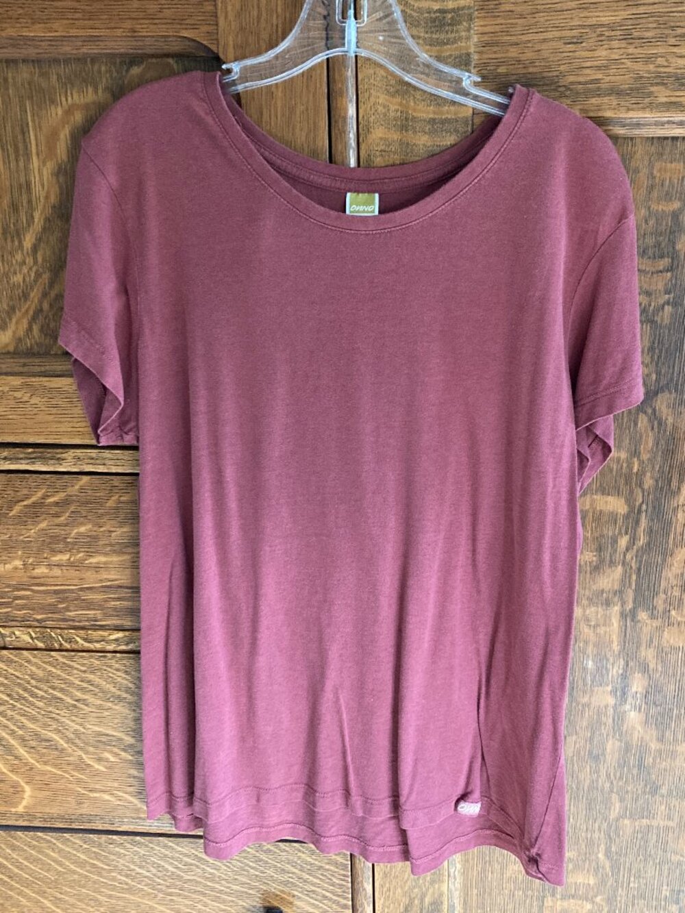 Onno Bamboo short-sleeve t-shirt, XL, brick, excellent used condition